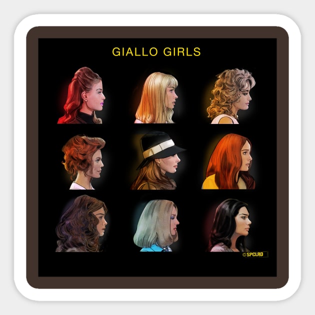 Giallo Girls Sticker by spacelord